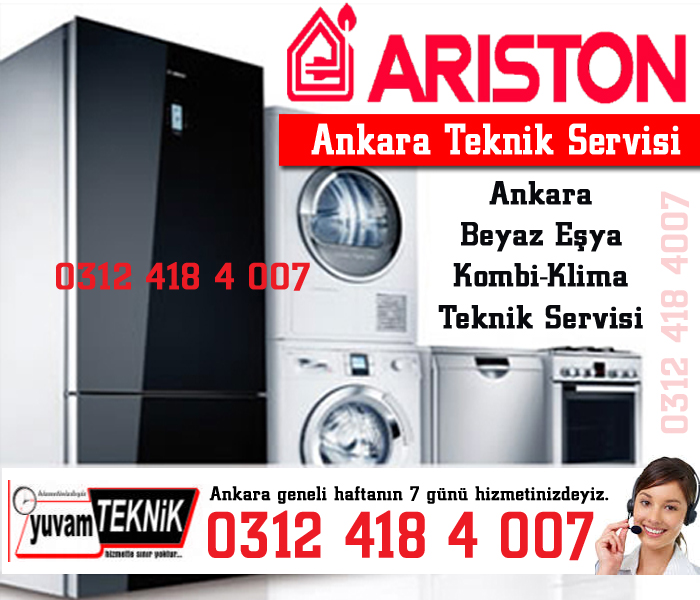 Ankara Ariston Kombi ve Beyaz Eşya Servisi