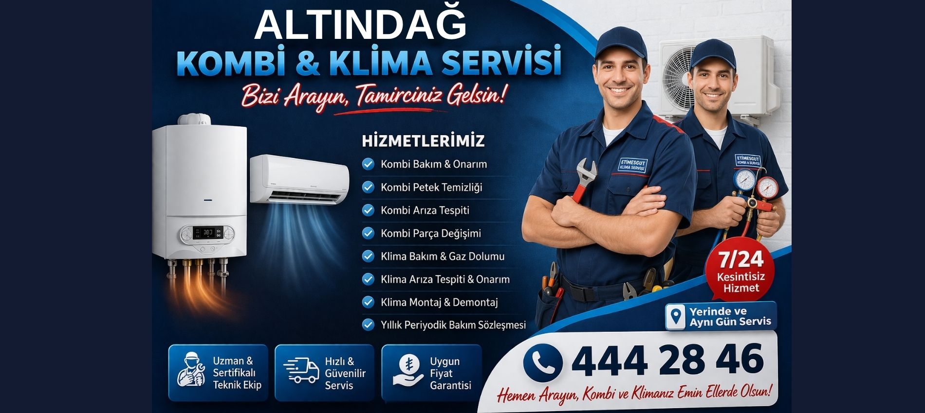 altındağ kombi servisi
